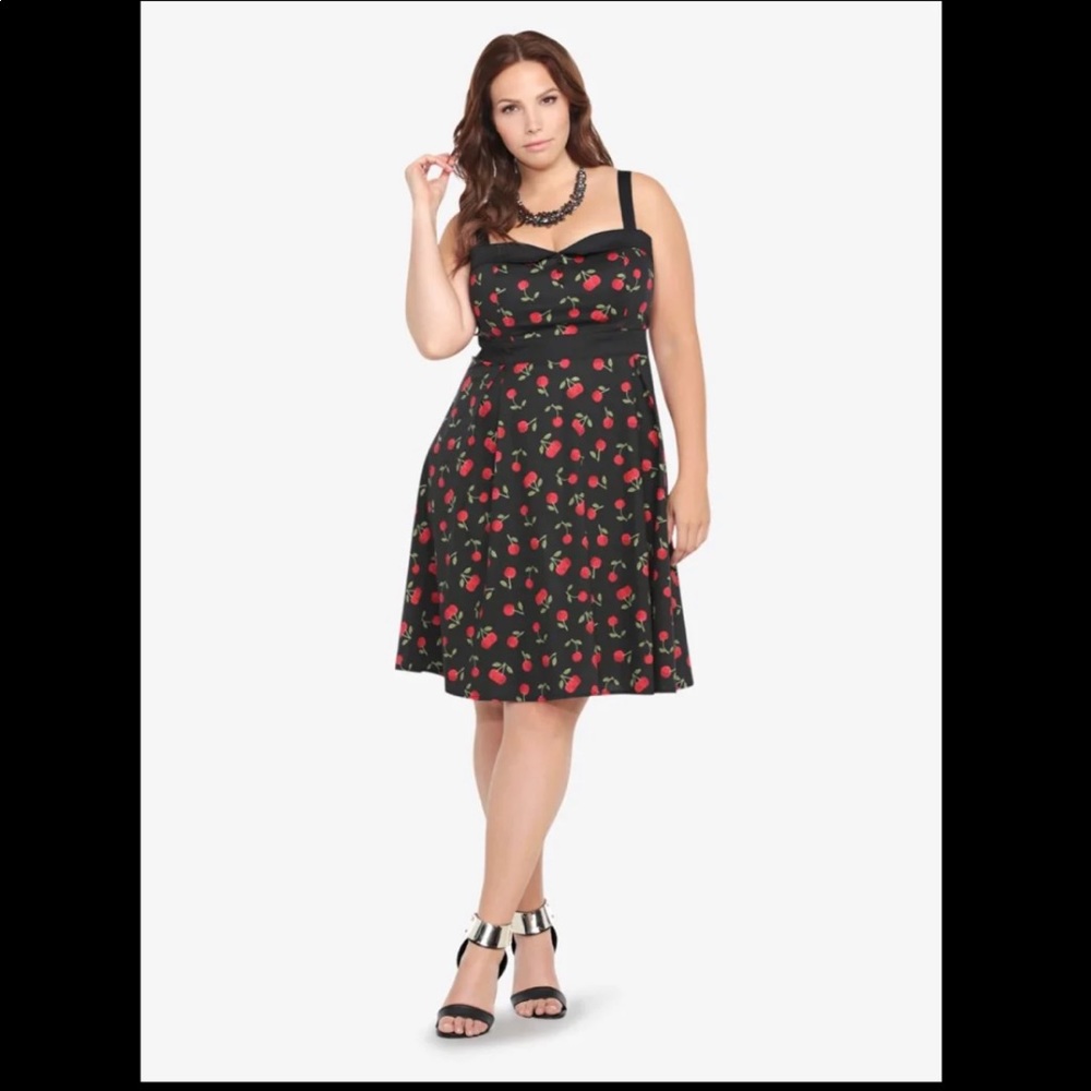 Torrid retro chic cherry dress
